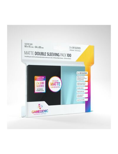 Matte Double Sleeving Pack 100