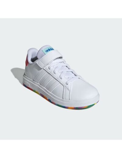 Basket junior garcon blanc adidas