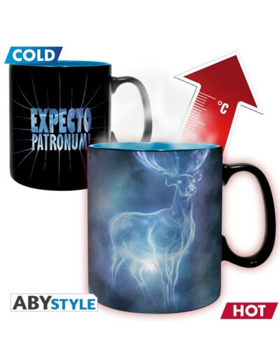 HARRY POTTER - Mug Heat Change - 460 ml - Patronus