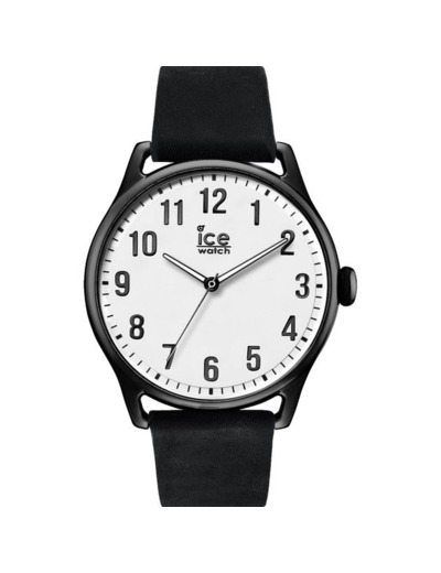 Ice-Watch Montre en Cuir Noir