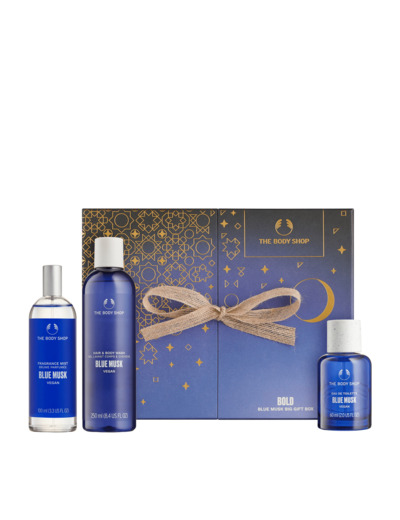 Bold Blue Musk Big Gift Box