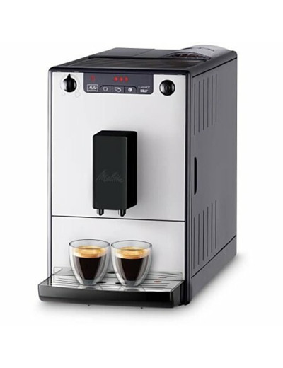 Machine à café et expresso automatique avec broyeur à grains - solo pure silver e950-766