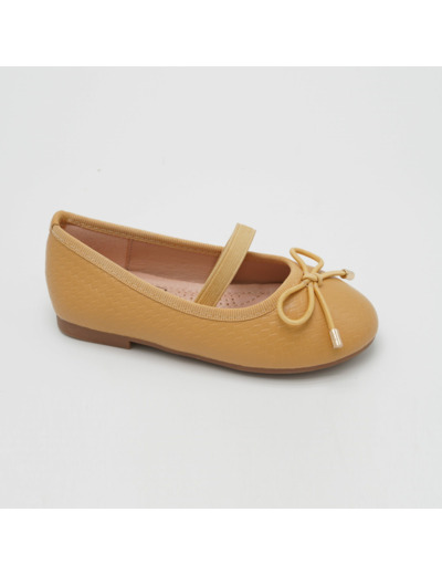 Ballerine fille camel