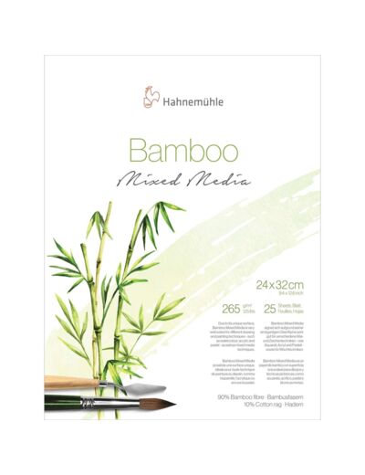 Papier Multi-Techniques Bamboo Hahnemühle 265g 25F