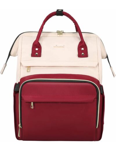 SAC A DOS LOVEVOOK ROUGE BEIGE