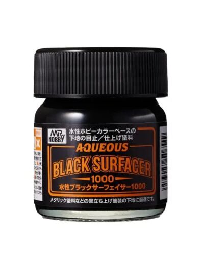 AQUEOUS BLACK SURFACER 1000 (JAR TYPE)