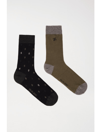 PACK DE 2 PAIRES DE CHAUSSETTES