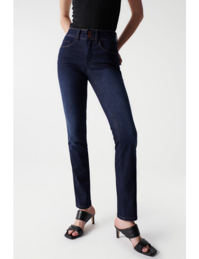 Jeans Secret Push In slim en denim