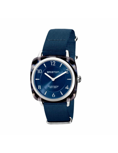 Montre Briston Clubmaster Chic acétate bleu nuit