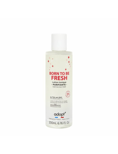 Born to be fresh   - Lotion tonique visage purifiante 200 ml