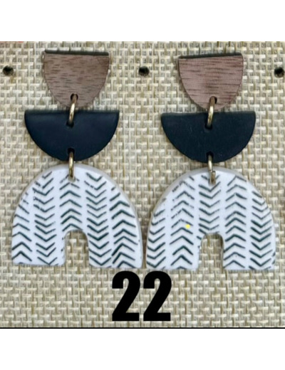 Boucles d'oreilles CAPE TOWN 13-23