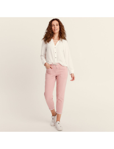 Pantalon flou à coulisse