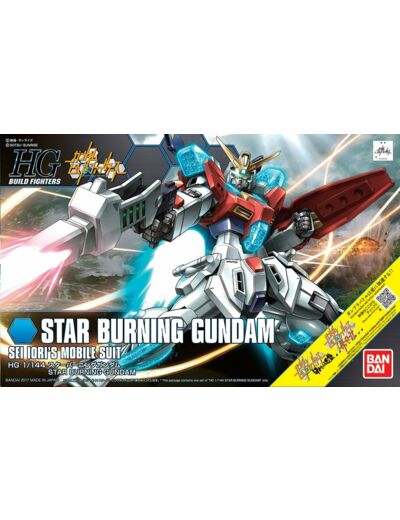 GUNDAM Build Fighters - Model Kit - HG 1/144 - Star Burning Gundam