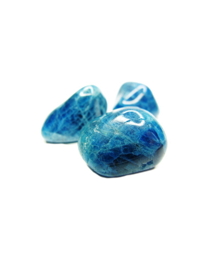 Apatite Bleue  pierre roulée