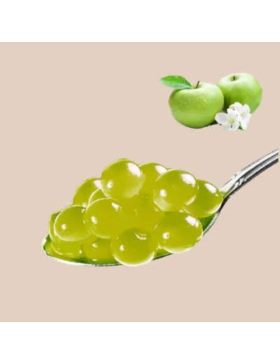 Popping boba Pomme verte - Perles de fruits