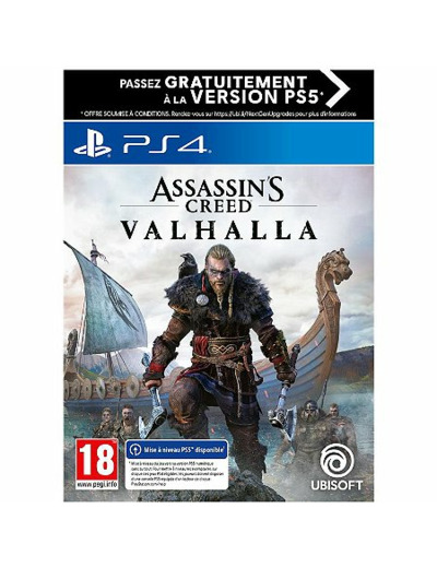 Jeu assassins creed valhala ps4