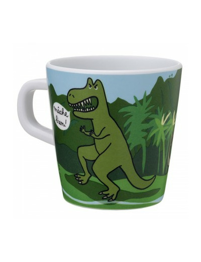 Petit Mug Les Dinosaures "mâche bien" - DI913L