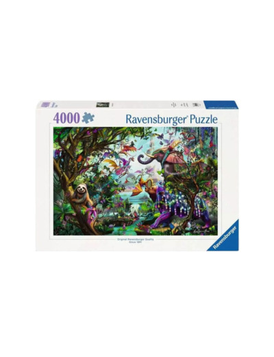 Ravensburger - Puzzle 4000 pièces - Les Dragons Des Tropiques