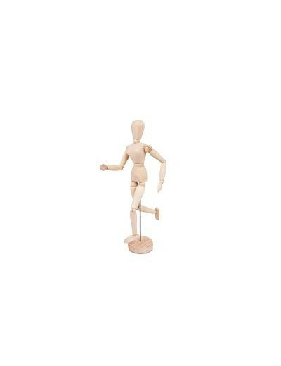 Mannequin bois femme 30cm