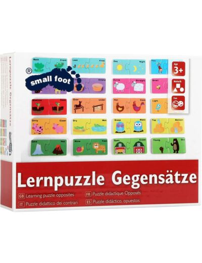 Puzzle en bois des contraires - 10105