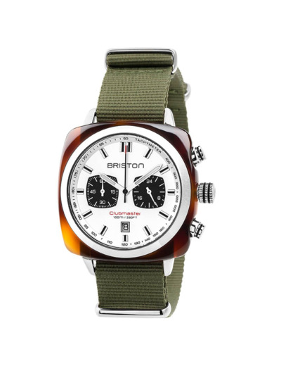 Briston Clubmaster Sport Vert Militaire