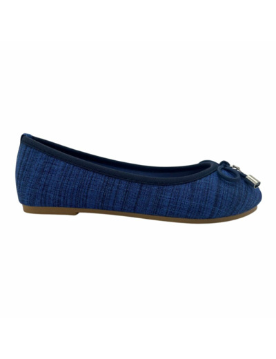 Ballerine junior fille denim