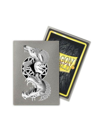 Dragon Shield - 100 Matte Art Silver Sleeves - Loki