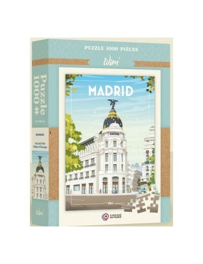 Puzzle Wim - Madrid - 1000 Pièces
