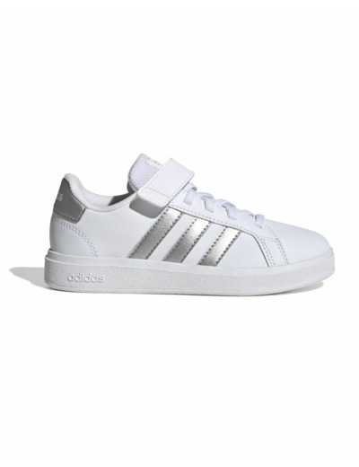 Basket junior fille blanc adidas