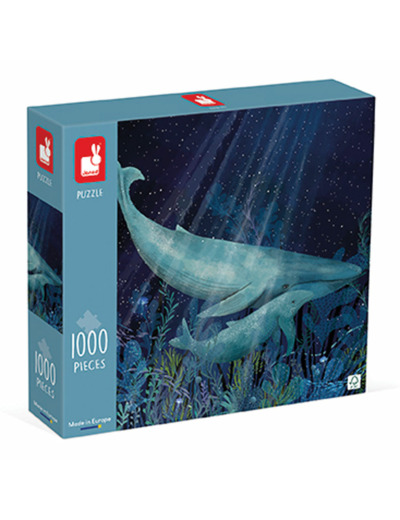 Puzzle dans les profondeurs 1000 pièces - J02512 - Janod