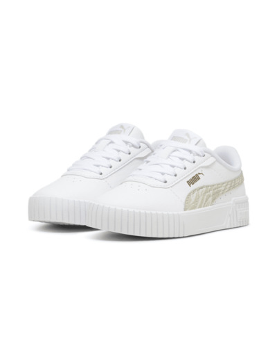 Basket junior fille blanc puma