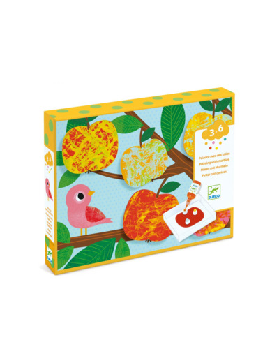 Coffret Peinture avec des billes Nature Multicolore - DJ09685 - DJECO