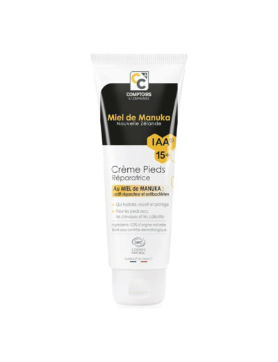 CREME PIEDS SOIN REPARATEUR AU MIEL DE MANUKA FLACON DE 75ML