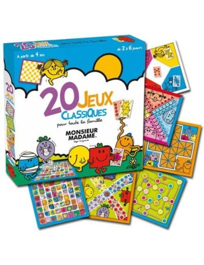 Monsieur Madame - 20 Jeux Classiques