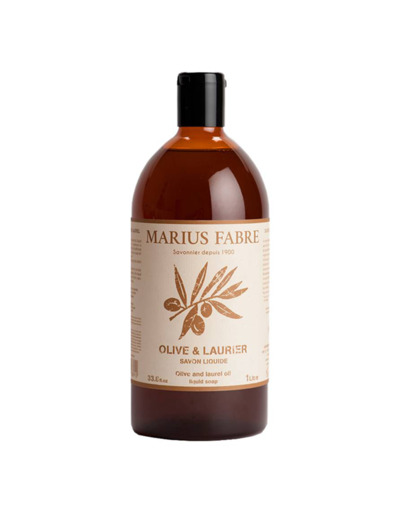 SAVON D'ALEP LIQUIDE OLIVE ET LAURIER MARIUS FABRE 1L