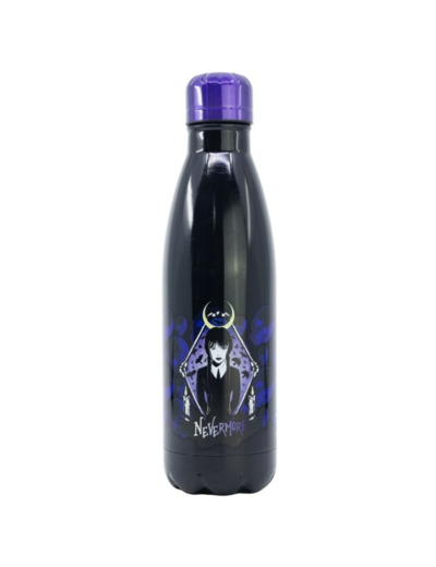 Bouteille aluminium mercredi addams