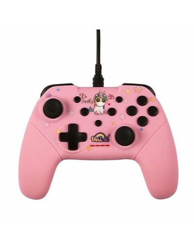 Manette filaire pour nintendo switch unik be funky