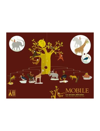 Mobile Savane Africaine - DD04300 - DJECO