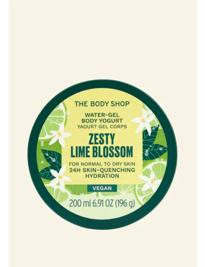 Édition limitée Zesty Lime Blossom - Water-Gel Yaourt Corps