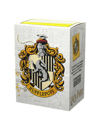 WizardingWorld 100 Sleeves Matte Art - Hufflepuff