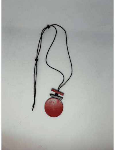 Collier en perle de bois