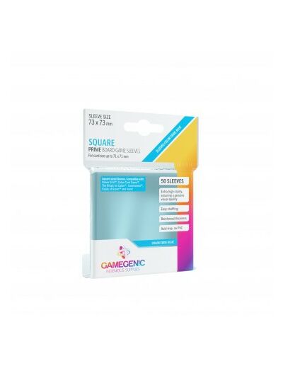 Gamegenic - 50 Prime Sleeves - 73x73