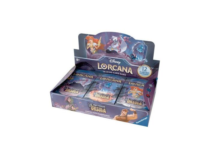 Lorcana - Boite de 24 Boosters Le Retour d'Ursula