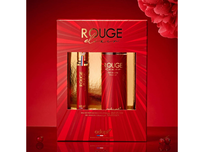 Rouge Elixir - Coffret eau de parfum 30 ml + gel douche 250 ml