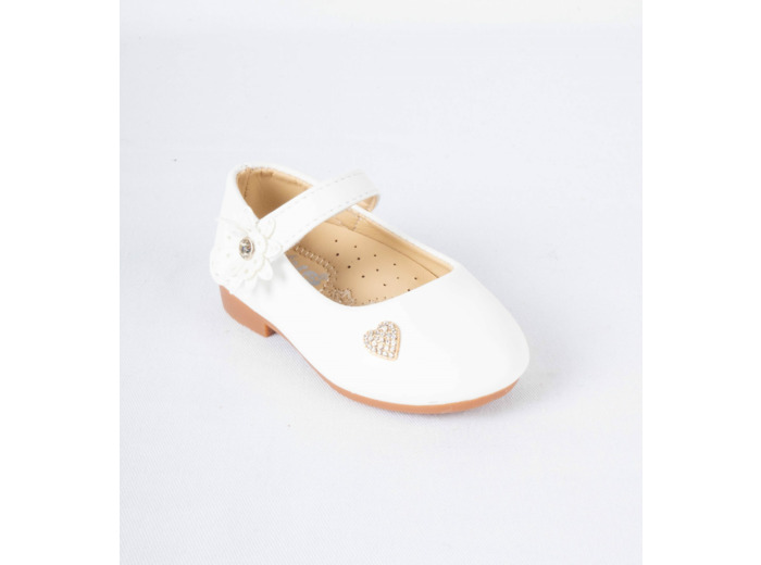 Ballerine bebe fille blanc