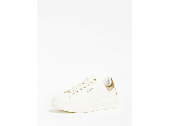 SNEAKER VIBO CUIR MELANGE