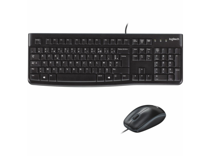 Clav+souris logitech mk120