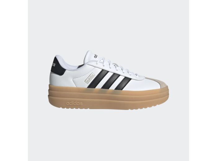 Basket femme noir blanc adidas vl court bold