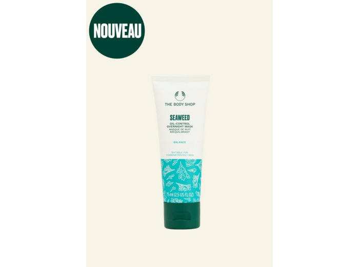 Masque de nuit rééquilibrant Seaweed - Algues