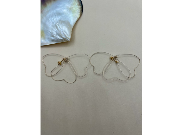 Boucles d'oreilles Indriya Bloom en vermeil